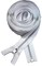 #3 YKK Lightweight White Separating Coat Lining Zipper - Choose Your Length - Made in The United States (1 Zipper Per Pack) (90" Inches)